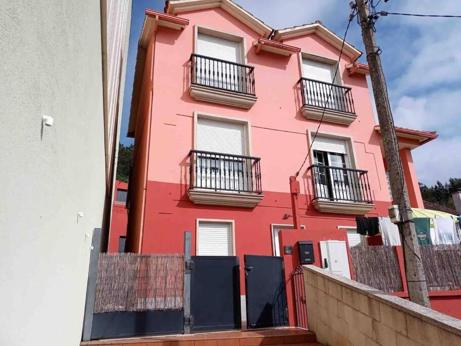 Vilarino  Agradable Casa Con Patio A 100 Metros De La Playa 빌라 외부 사진